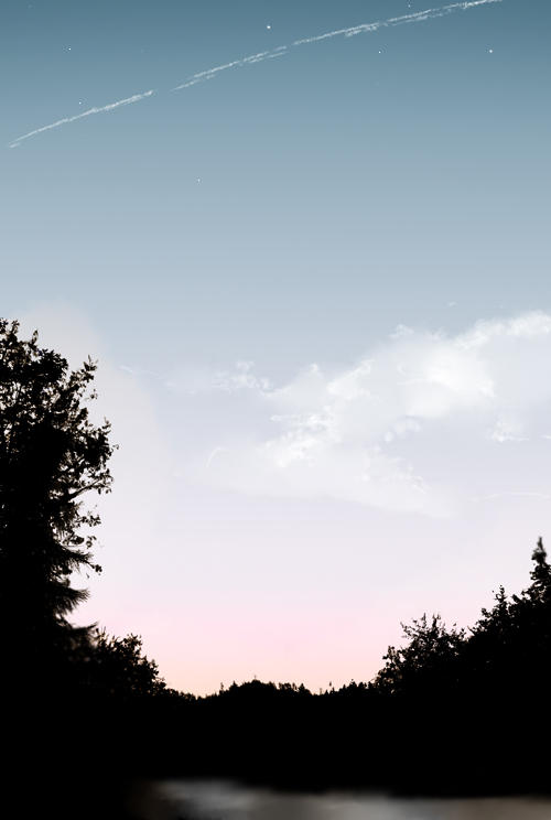 Summer Sky at Night by DarkHalo4321