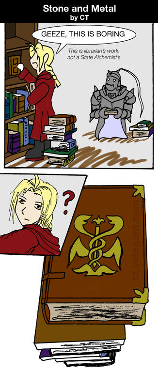 Stone and Metal: page 1 by CT02