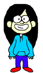 Scarlet Gravity Falls Style by ScarlettNightShade