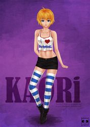 My OC Kaori 5 by Rusinstein by Daniel-Remo-Art
