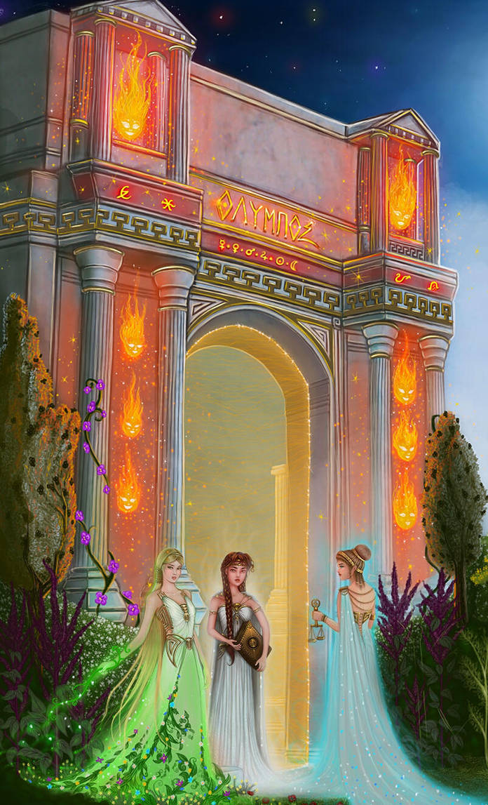 Hellenic Mythology - Horae by EmanuellaKozas