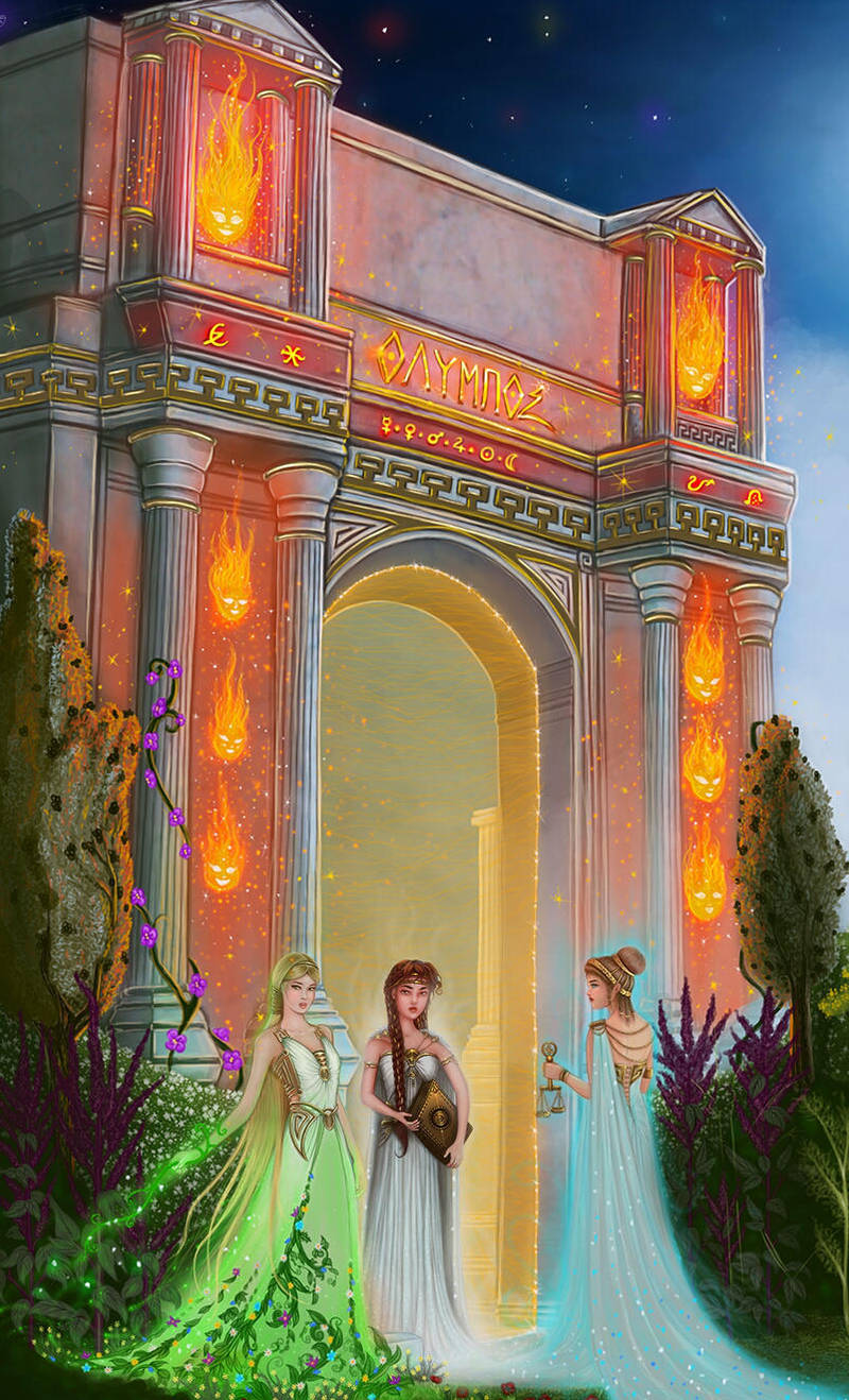 Hellenic Mythology - Horae by EmanuellaKozas