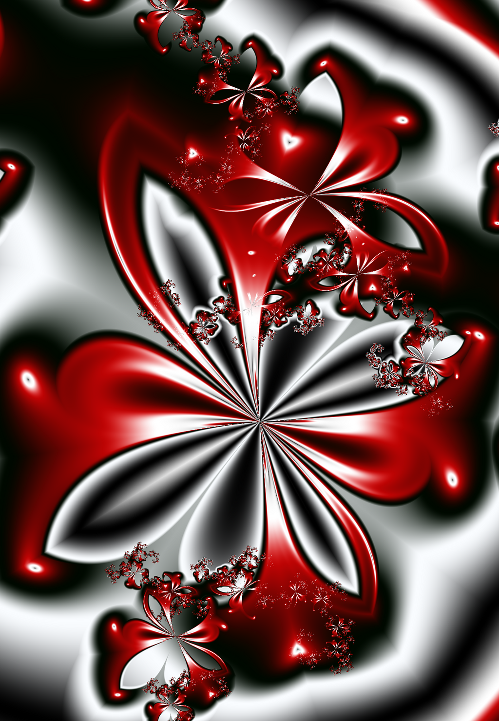 Red flowers by ingunn88