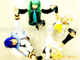 Vocaloid Cosplay by HioZenValentine