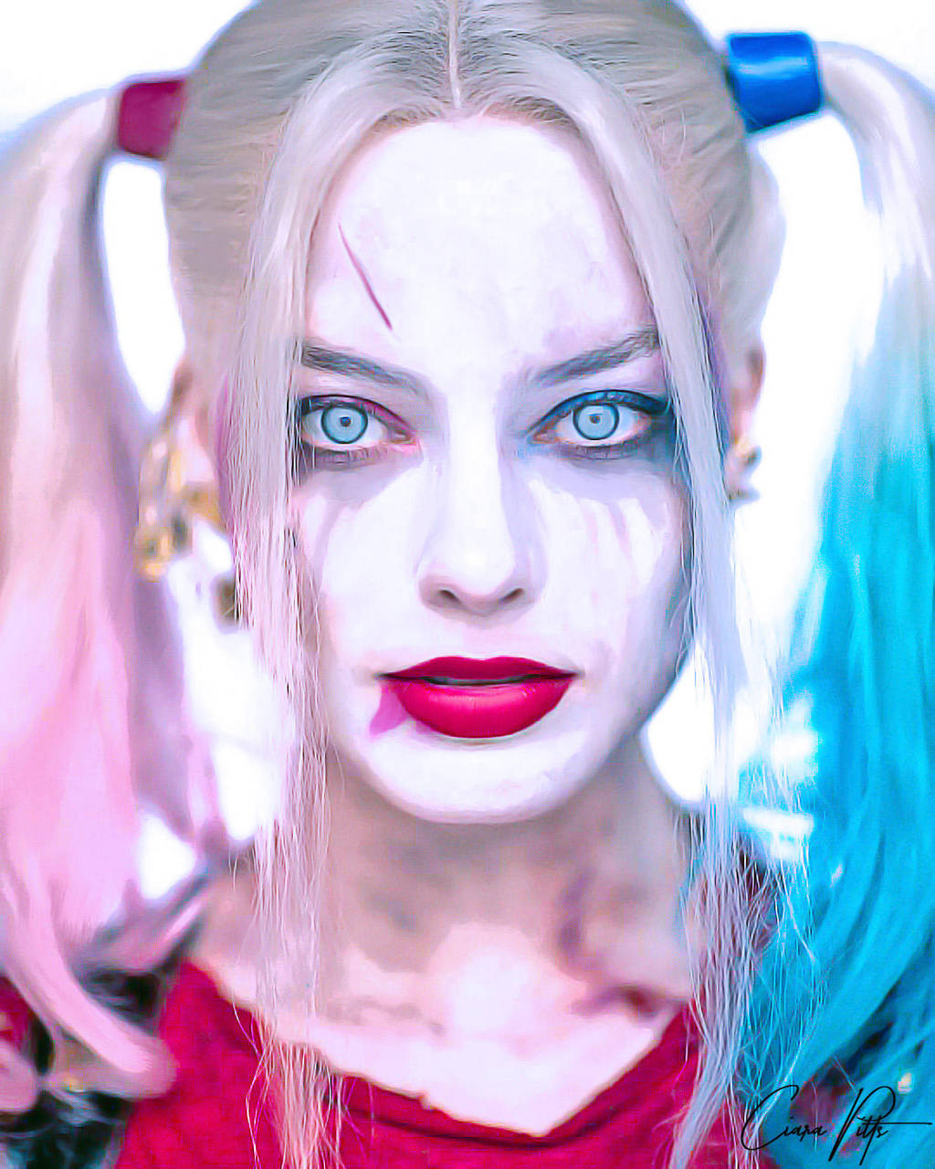 Harley Quinn Digital Painting By Designbyciara On Deviantart