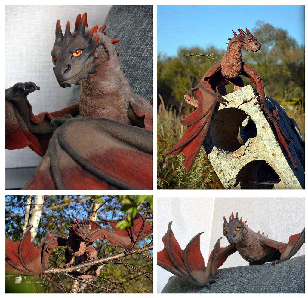 Dragon Smaug by YuliaLeonovich