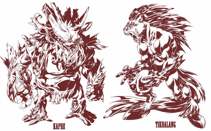 Filipino Mythical Creatures by CaptainLuckypants