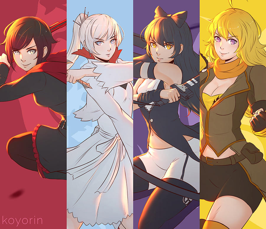Team RWBY by Koyorin