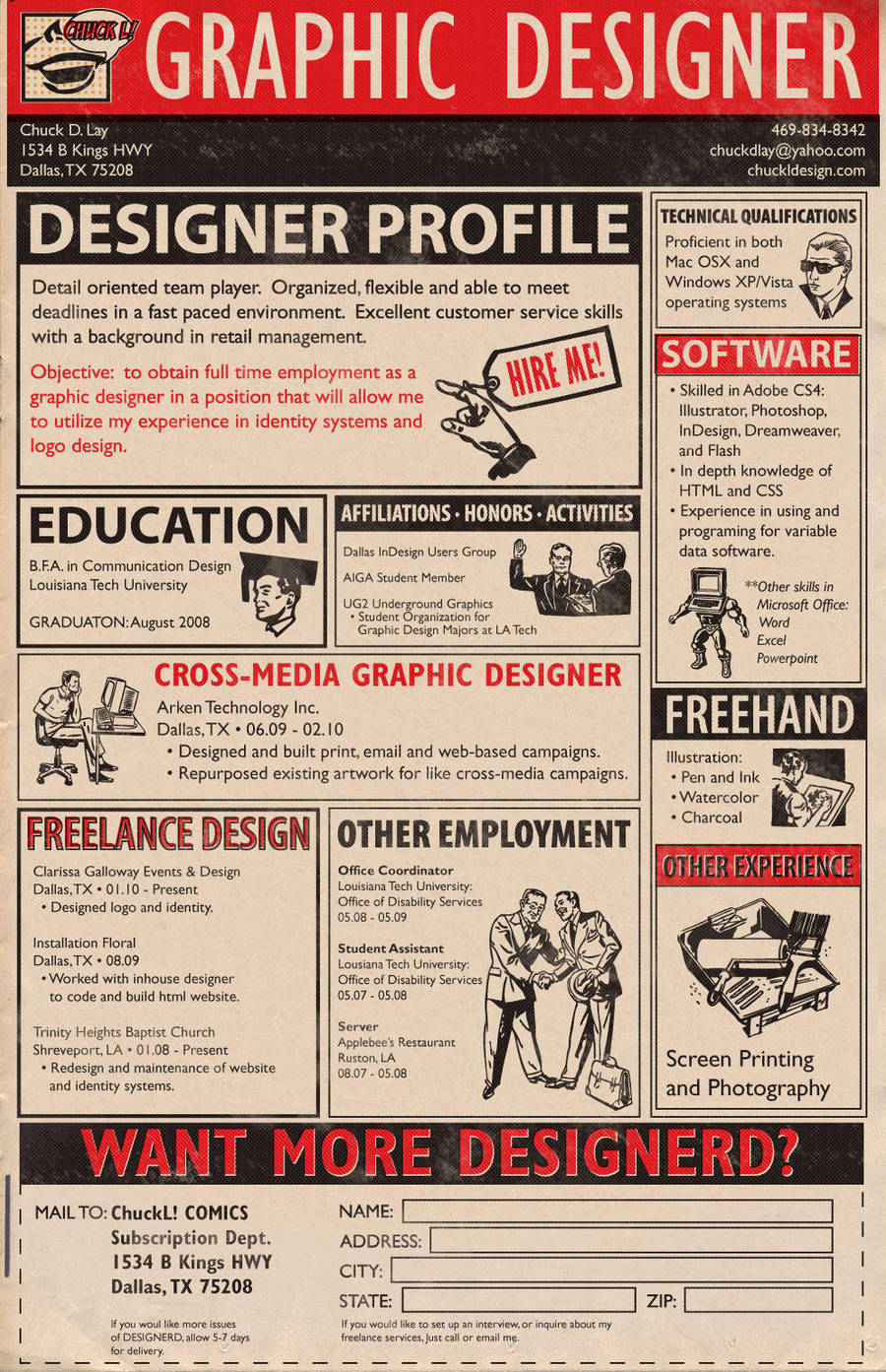 Updated Resume by ChuckDLay