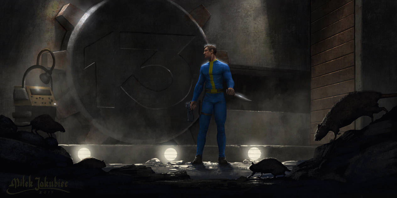 Leaving Vault 13 by EthicallyChallenged