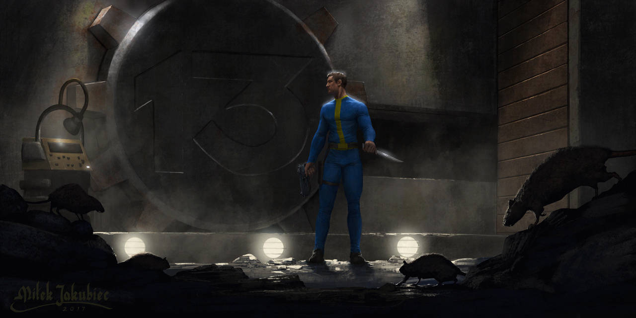 Leaving Vault 13 by EthicallyChallenged
