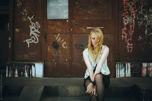 Wind in her hair by Basistka