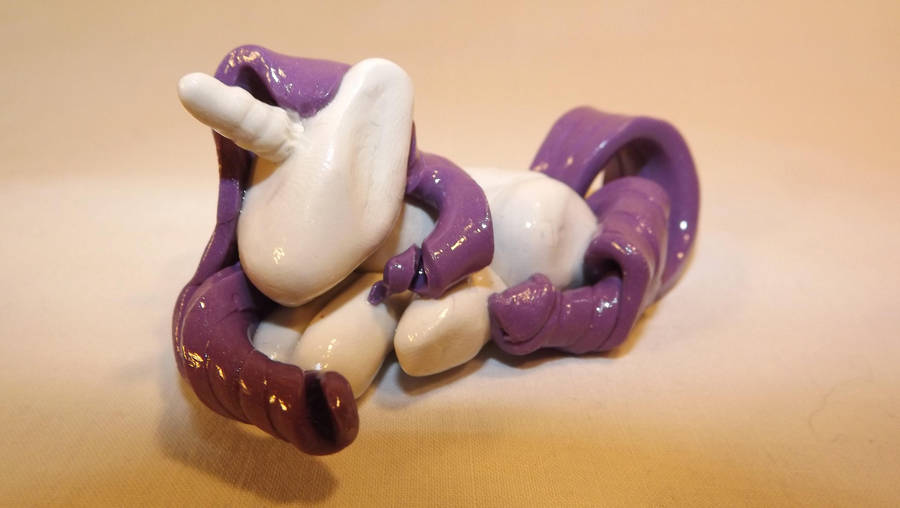 My Little Pony Rarity Sculpture by lighryou