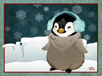 :winter wonderland: penguin by flashparade