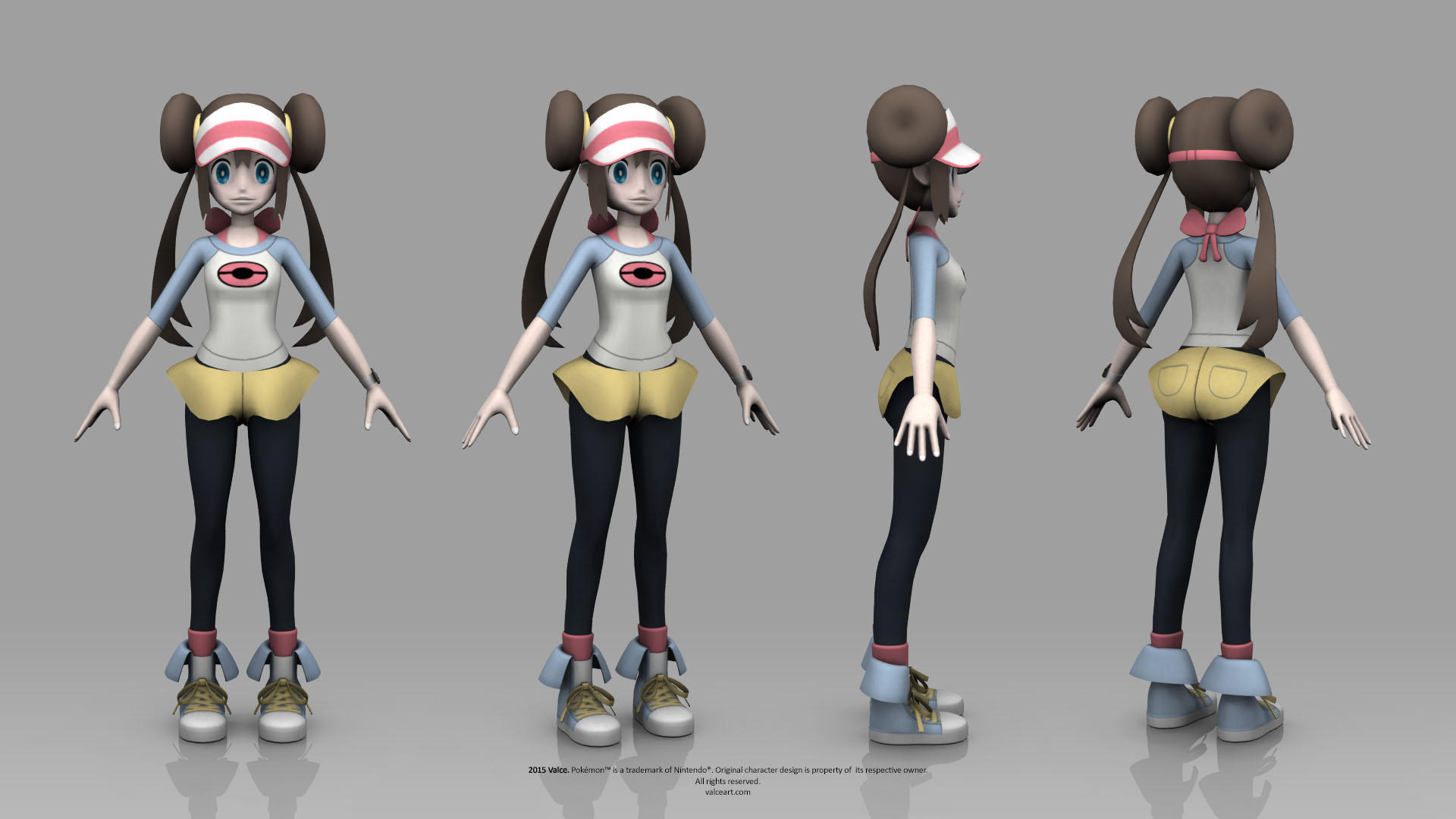 Pokemon Black and White 2 - Rosa by TheRealValce