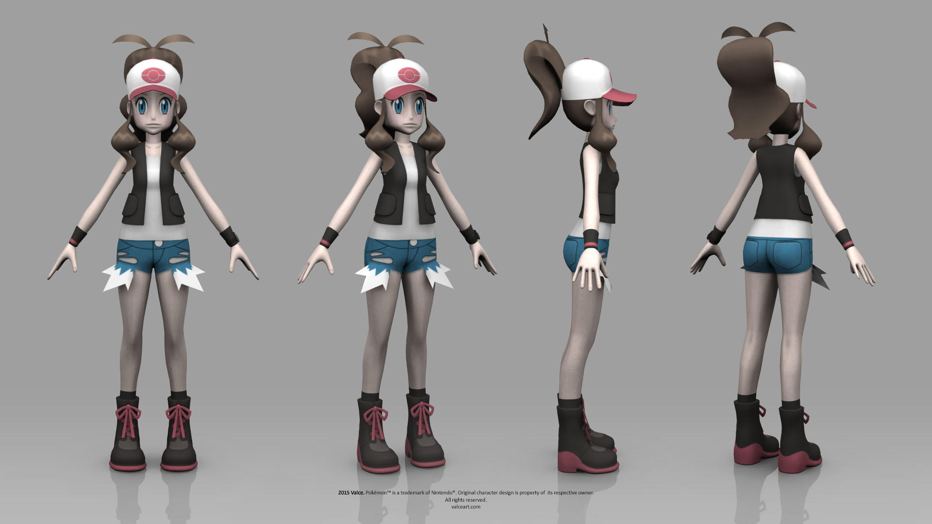Pokemon Black and White - Hilda by TheRealValce