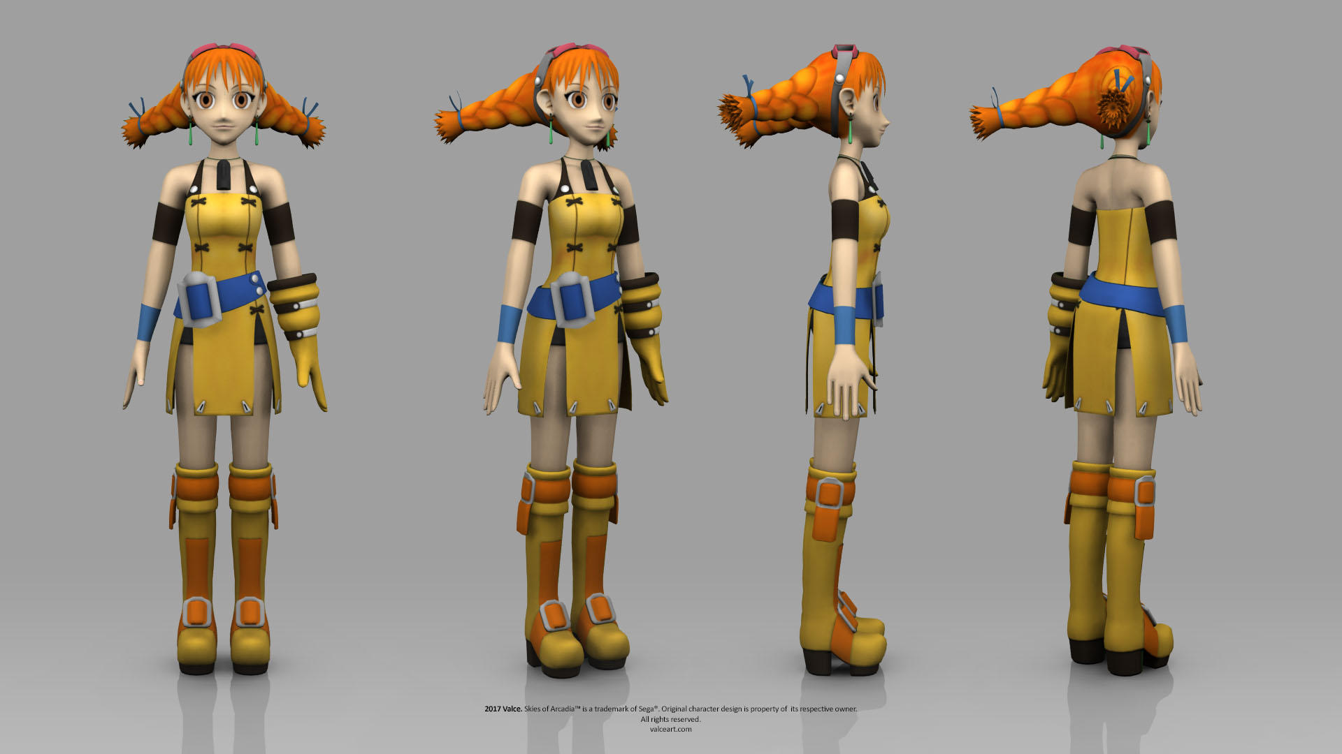 Skies of Arcadia - Aika by TheRealValce