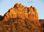 DSC01627ps Camel's Head Mountain from Oak Creek by VIRGOLINEDANCER1