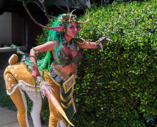 Lunara Cosplay heroes of the Storm WOW by HaruhichanxD