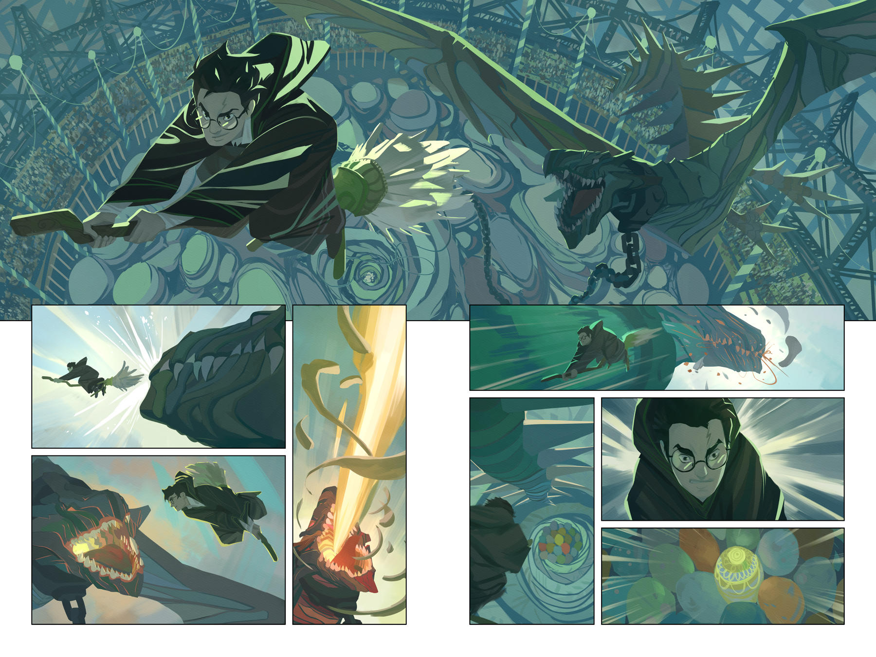 Harry Potter and the Goblet of Fire by Nesskain