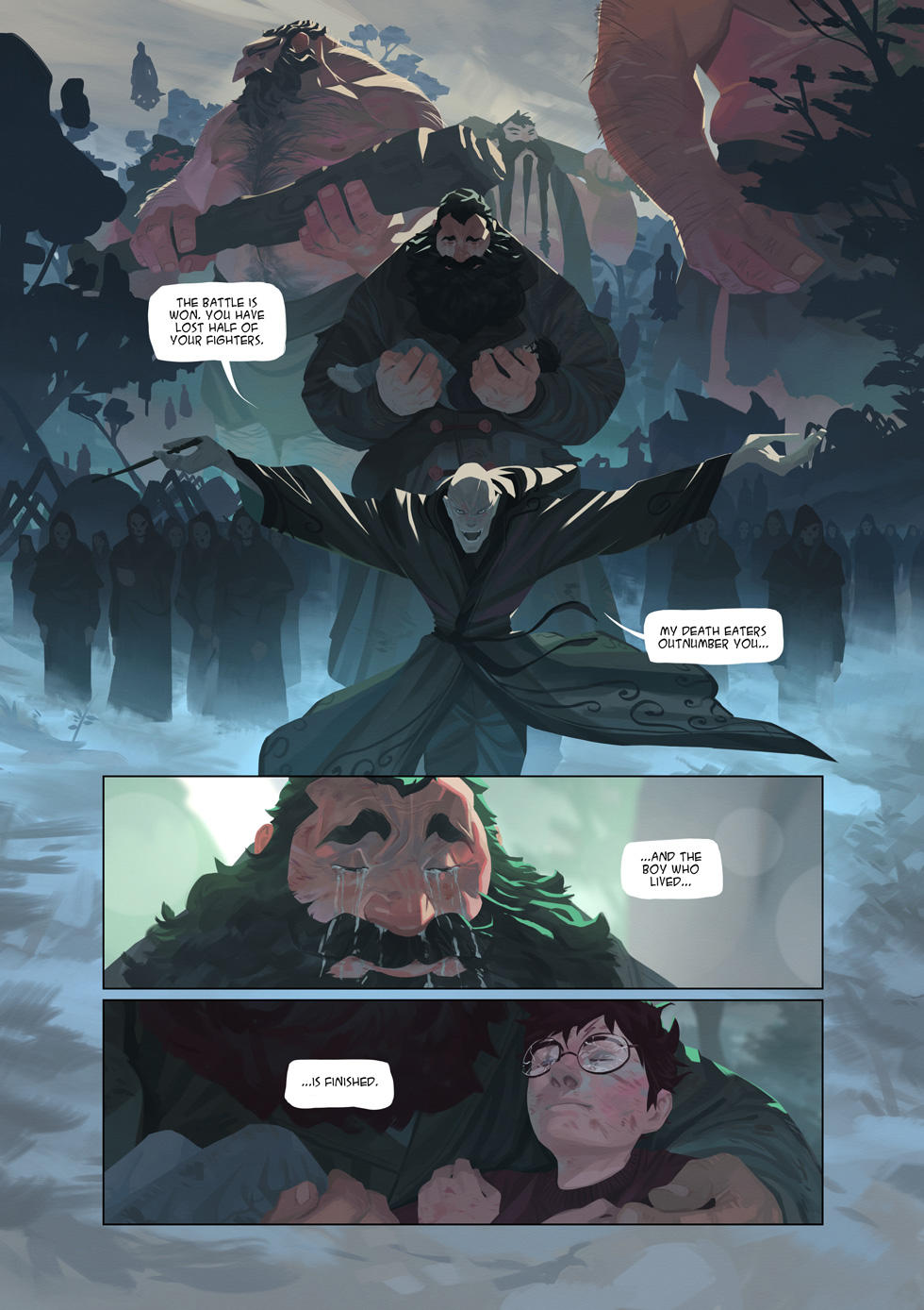 Harry Potter and the Deathly Hallows by Nesskain