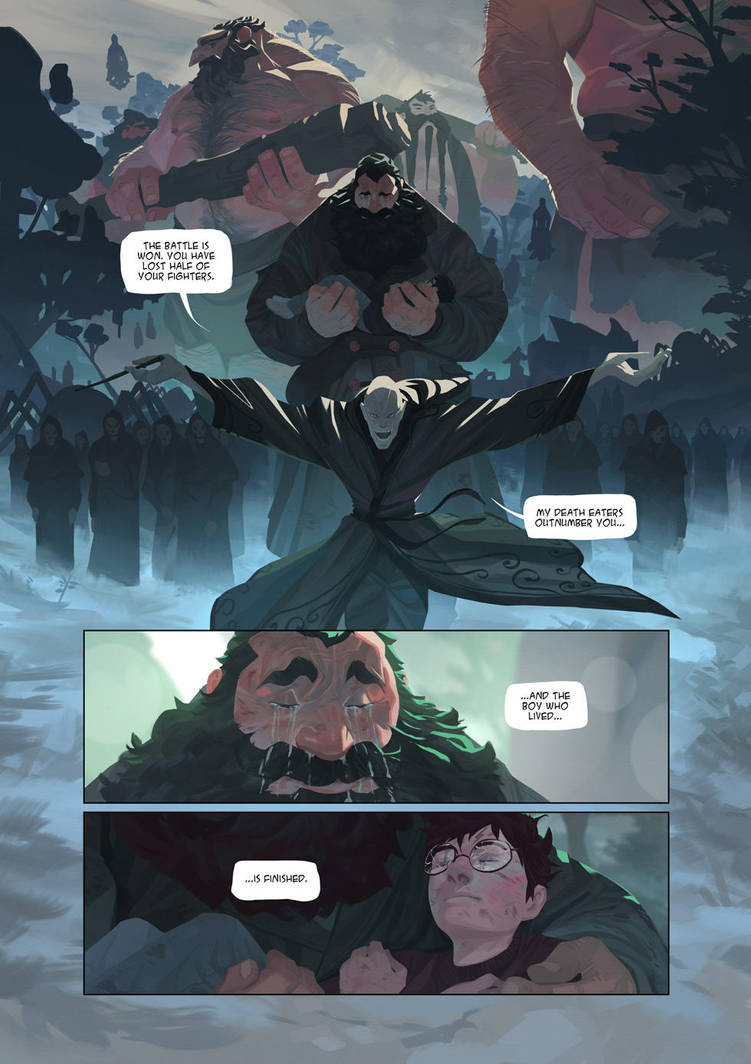 Harry Potter and the Deathly Hallows by Nesskain