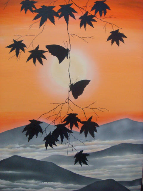 Sunset in Autumn by martoo1973