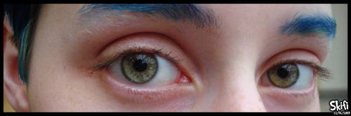 ...esos ojos negros... by skifi