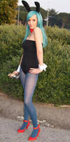 Bulma Bunny Version cosplay by palladineve4