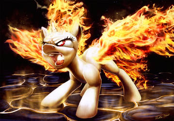Flame On _ Illustration for Discords Friendzy by Tsitra360