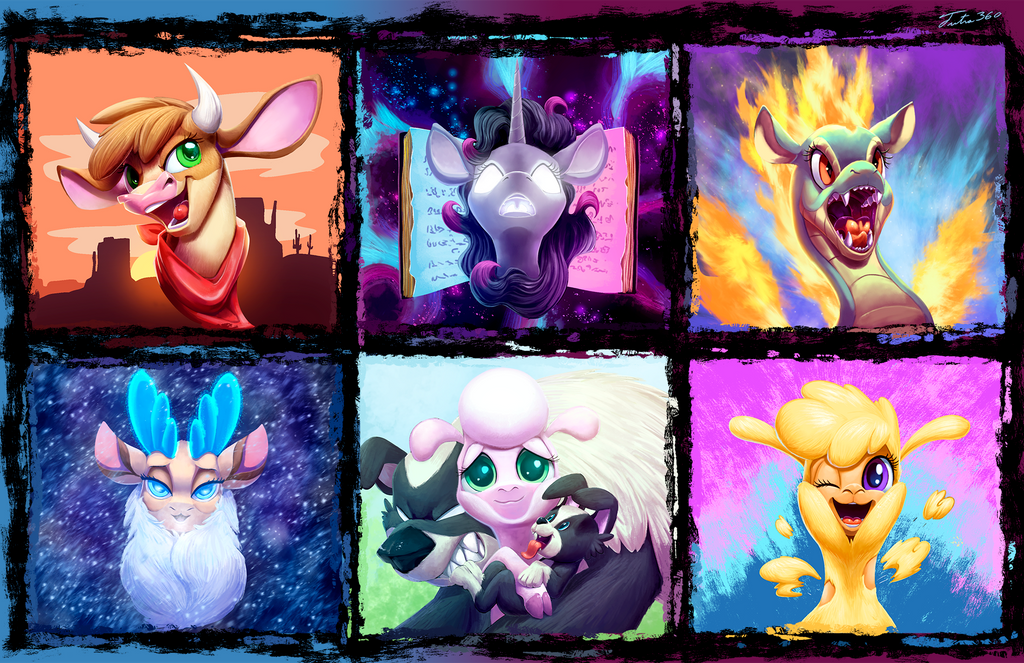 Them's Fightin' Herds by Tsitra360