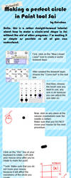 How to make circle in SAI by Keichan411