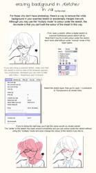 How to extract scanned linework in SAI by Keichan411