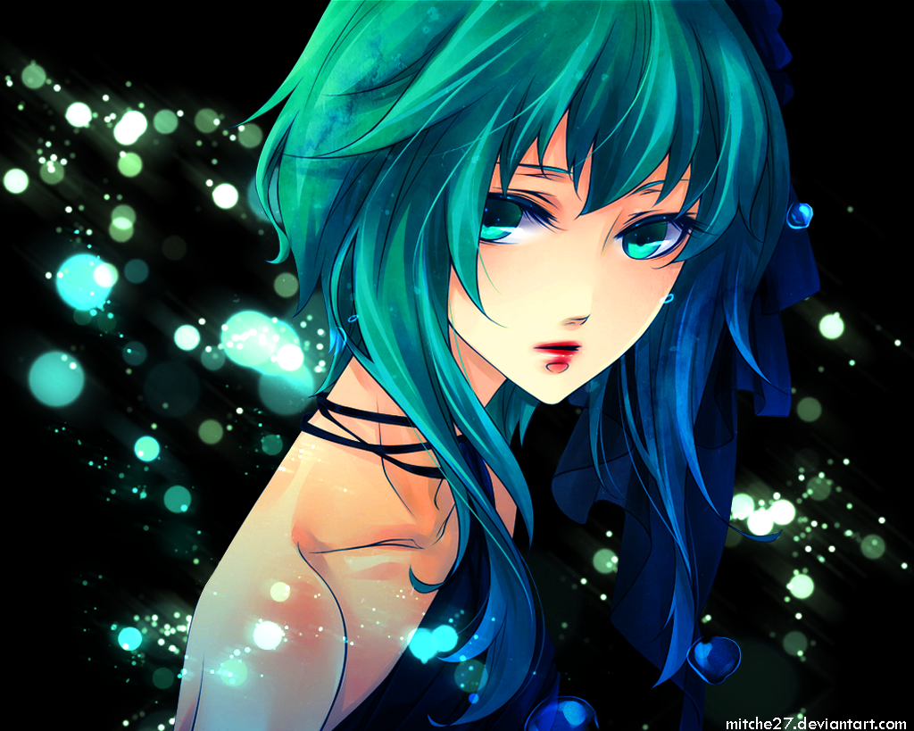 Gumi fireflies wallpaper by Mitche27