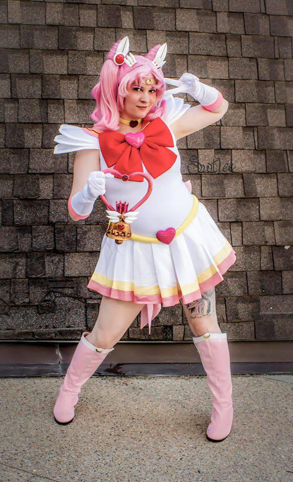 Super Sailor Chibi Moon By Bluookami On Deviantart