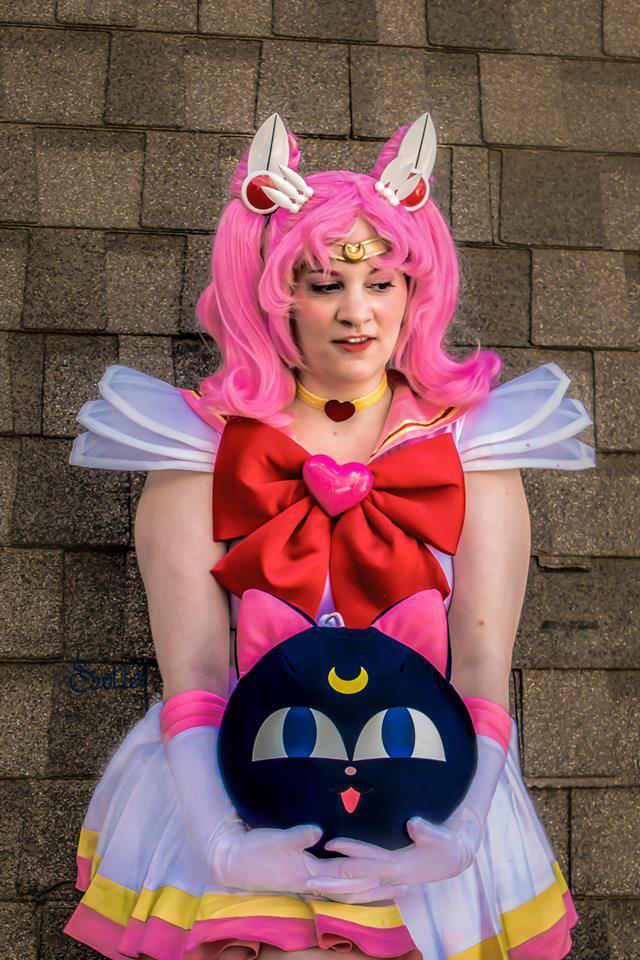 Super Sailor Chibi Moon And Luna P By Bluookami On Deviantart