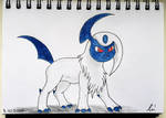 Art Trade: Absol by JakeShezz