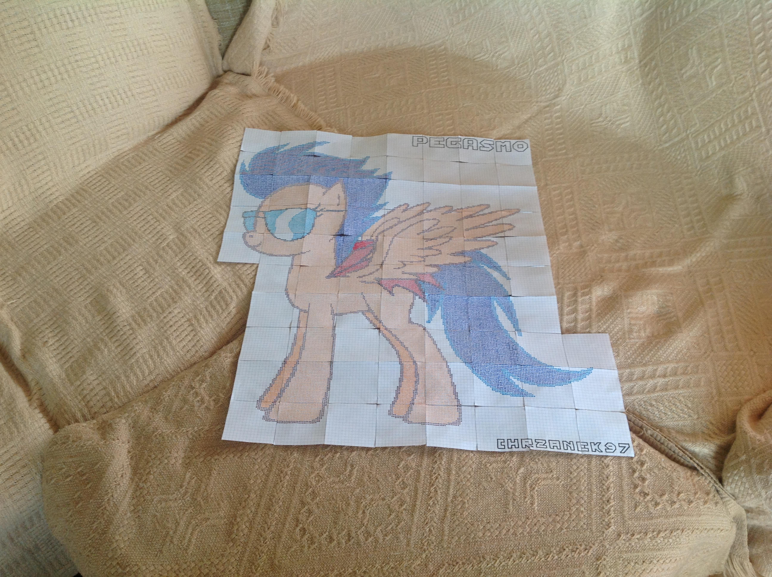 Pegasmo (DotWork) by Chrzanek97