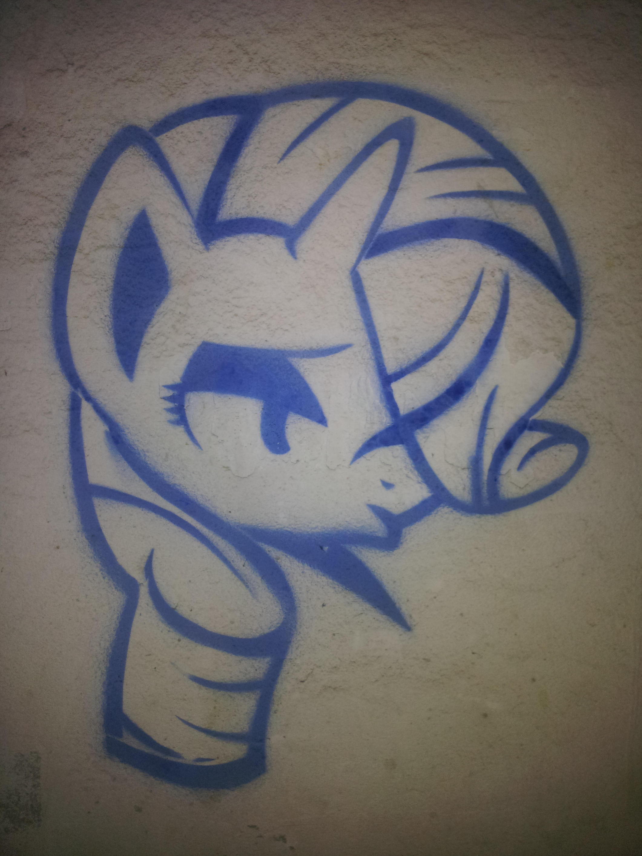 Rarity (graffiti) by Chrzanek97