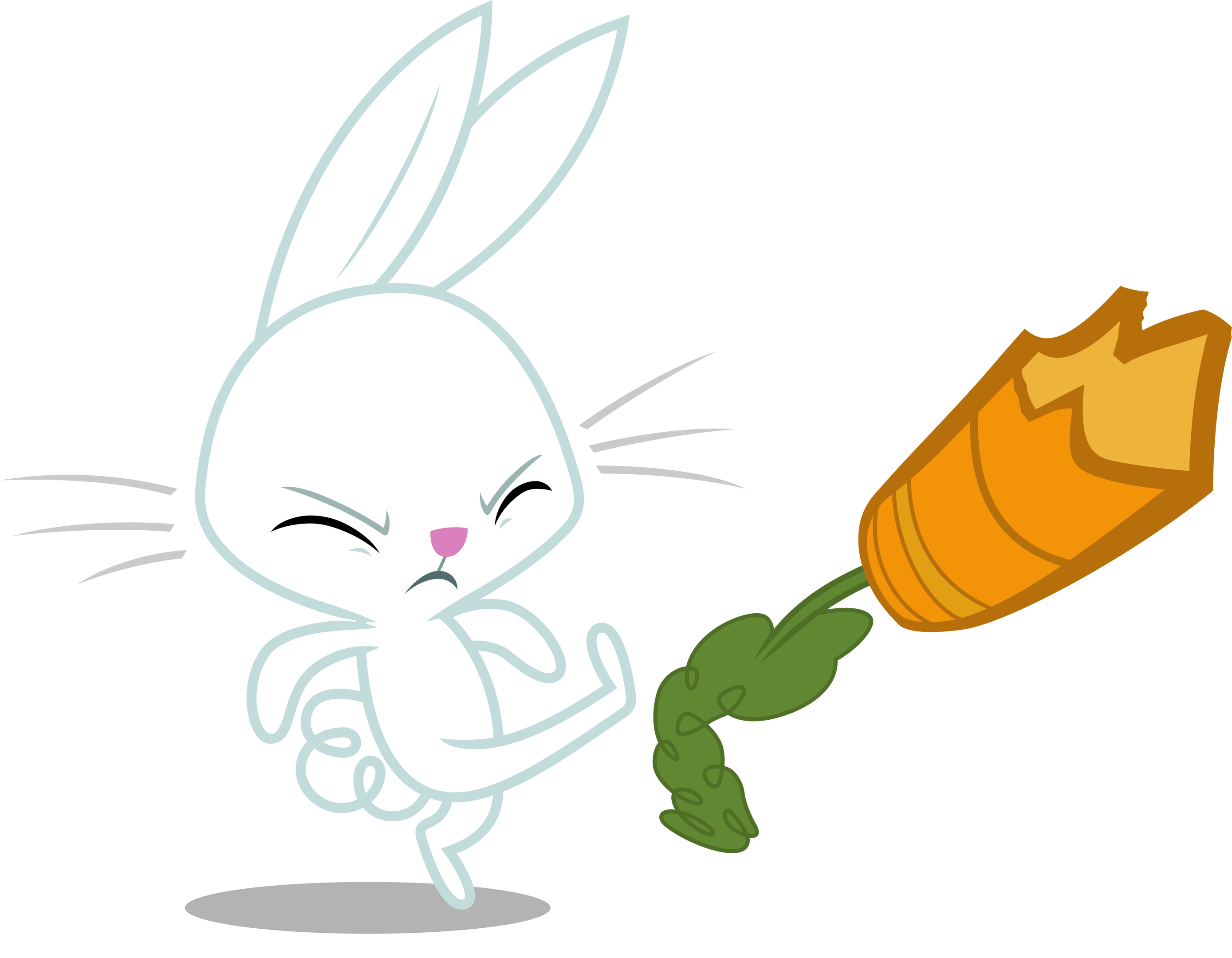 Angel carrot freekick (Vector) by Chrzanek97