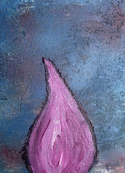 Purple Tear Drop by rosswright