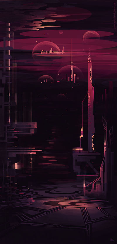 An Evening on Mars by SylviaRitter