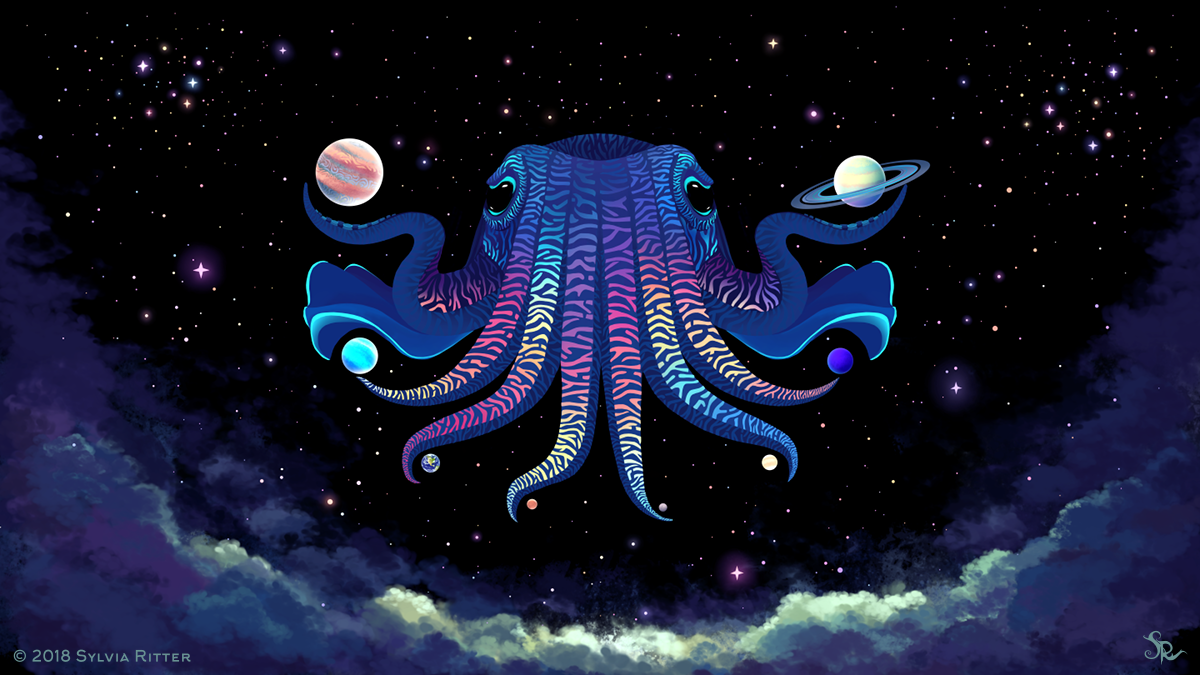 Cosmic Cuttlefish by SylviaRitter