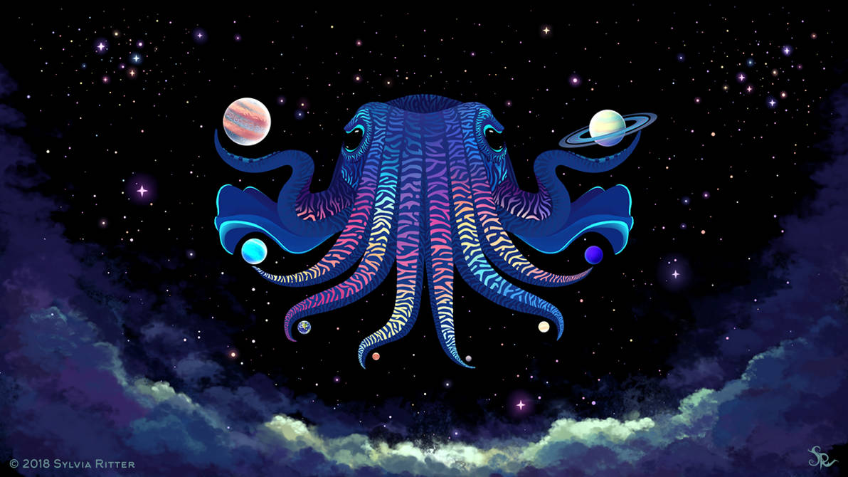Cosmic Cuttlefish by SylviaRitter