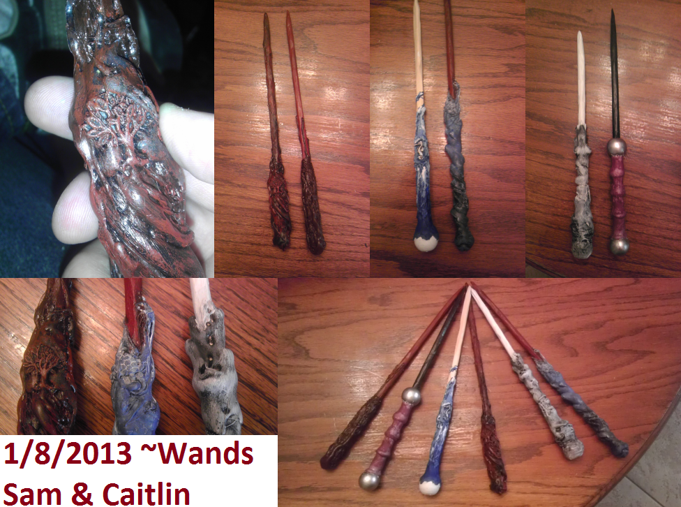 Custom Harry Potter Wands by Forlork