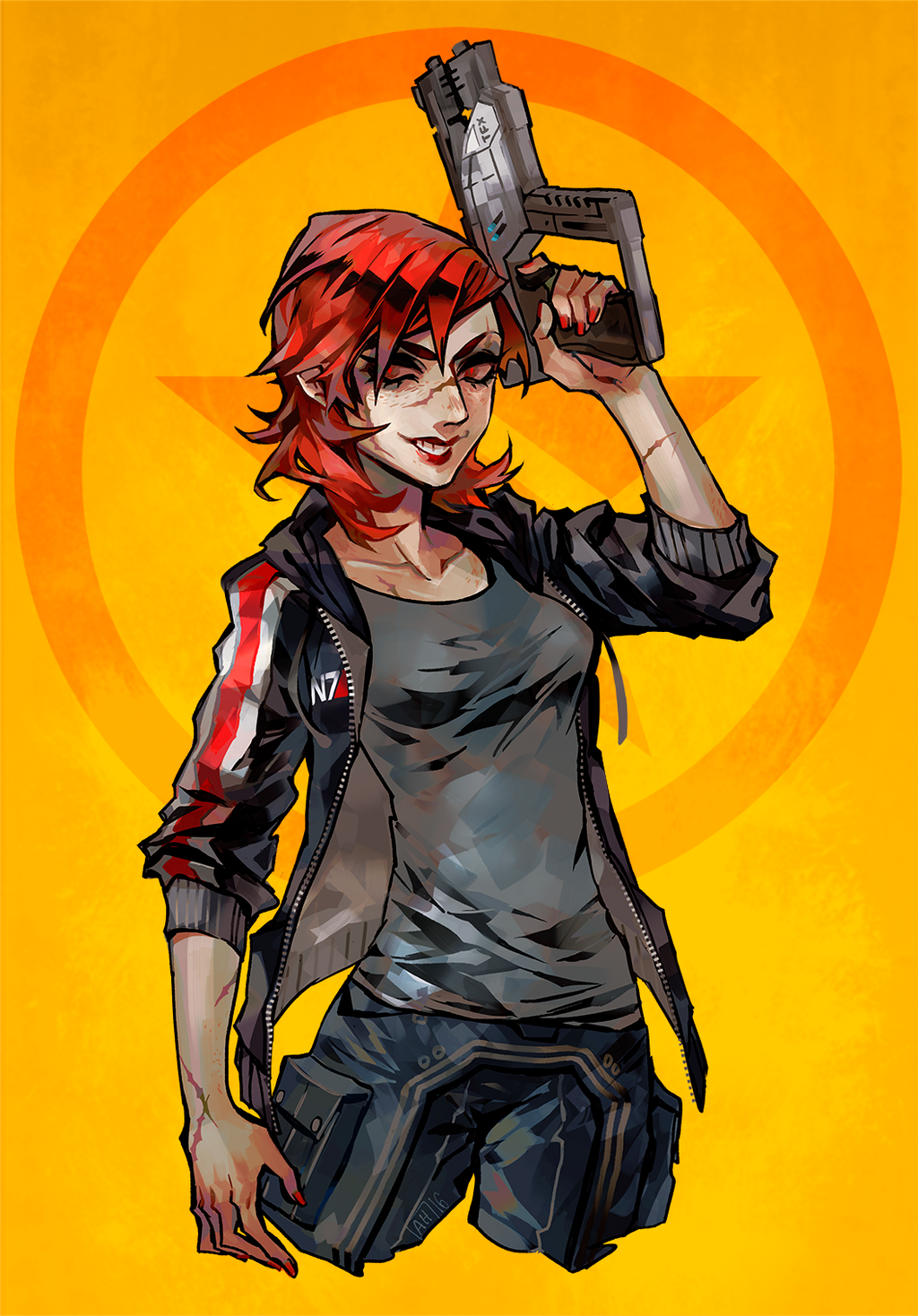 Renegade Shepard by Arlmuffin