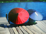 Under the Umbrellas by artiemei