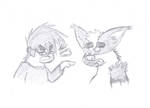 Jon and Kikatsu by jack07