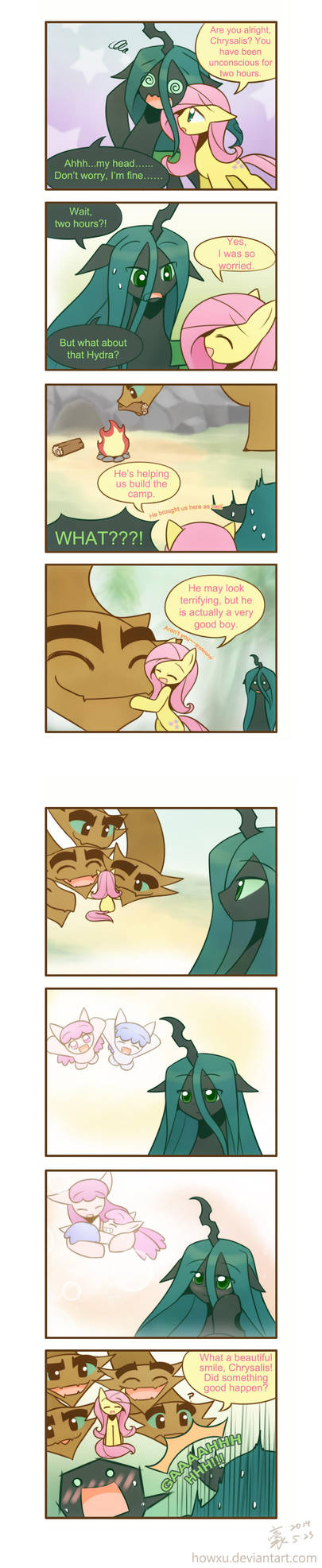 Chrysalis's fluttered adventure p6 by HowXu
