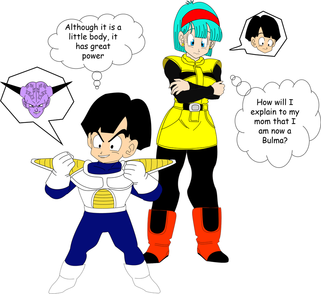 Dragon Ball Body Change 7 Comic Ginyu changes body with Gohan by ginyu1992 on DeviantArt